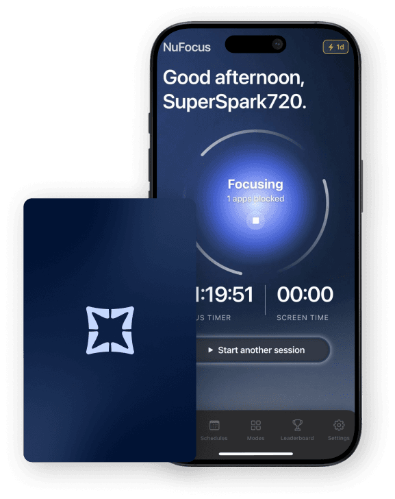 NuFocus App Interface
